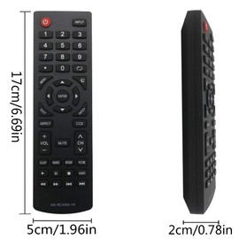 Universal Remote Control Replacement for Insignia TVs-NS-RC4NA-14