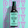 NYX Dewy Finish Makeup Setting Spray for 16HR 60mL MSS02