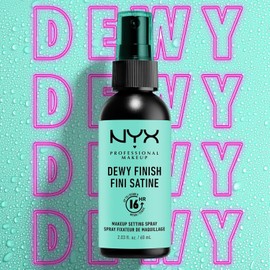 NYX Dewy Finish Makeup Setting Spray for 16HR 60mL MSS02