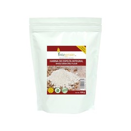 Harina de Espelta Integral Integrain, 830 g, Grano Ancestral, Rica en Fibra y Proteínas