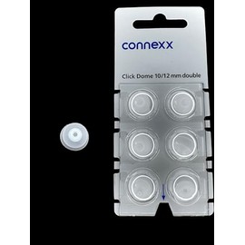 Connexx Accessories Siemens / Rexton Click Domes (6 domes) NEW Blister Pack (10/12mm Double)