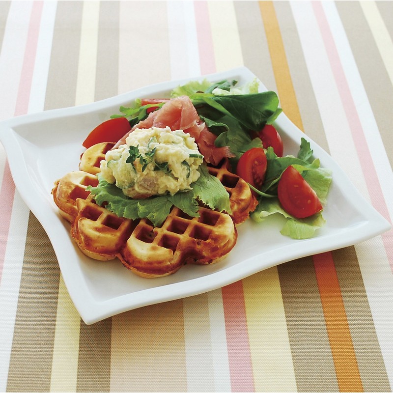 Wahei Freiz Clover Waffle Plate Grid Rich GR-6911