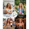Disfraz de los 80 mujer – Set 6 piezas hippie