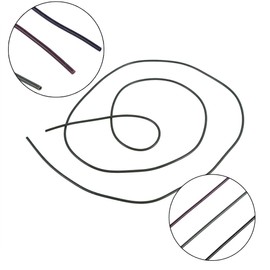 VGEBY 3Pcs/Set Carp Fishing Silicone Rigs Tube Sleeve Pretend Fishing Lines Tackle 1 Meters for Carp Fishing Hair Rigs Tube