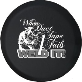 Camper Tire Covers Duct Tape Weld It Custom Car Spare Tire Covers Size 30 to 31 Inch