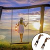 AMONENZ Pack of 2 Swing Ropes, 1.8 m Hammock Attachment,
