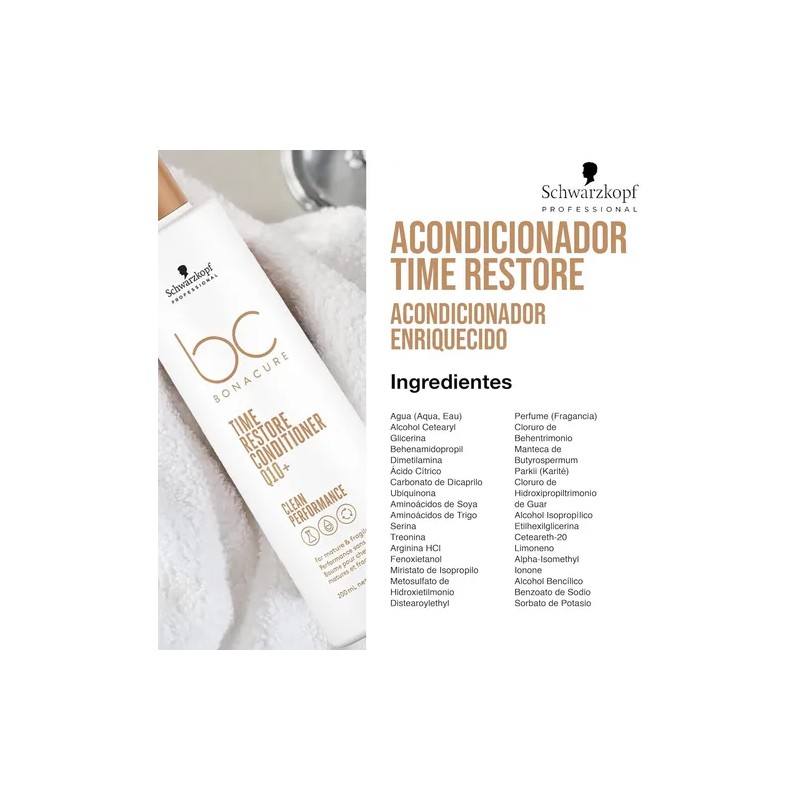 Bonacure Time Restore Acondicionador Antiedad 200 Ml