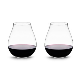LUXU Wine Glasses(22 fl.oz) with no Stem,Luxury Crystal Red & White Wine Glasses Set of 2,Hand Blown,New World Designed Goblet,Large Water Juice Glasses,Perfect Drinking Tumblers for Any Occasion