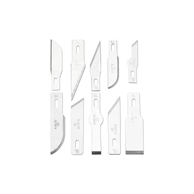 X-ACTO Compression Basic Knife Set, Includes 3 Knives, 13 Blades,