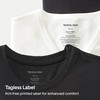Tommy John Men's Cool Cotton Deep V-Neck Undershirt - Stay-Tucked