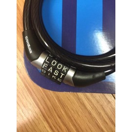 WordLock 4' x .32" Black Flexible Steel Cable Word Combination Bicycle Lock(NWT)