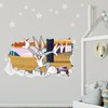 Looney Tunes Wall Sticker - Bugs Bunny Forest Broken Wall