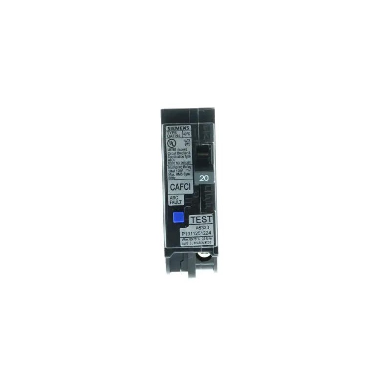 Plug-On Neutral Combination Type Arc-Fault Circuit Interrupter 20A