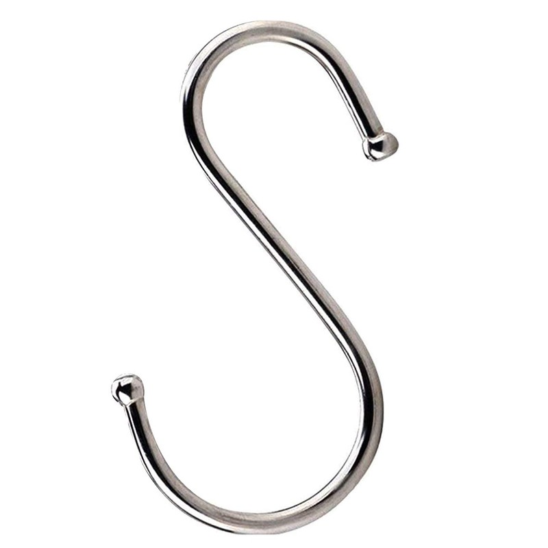 10PCS Stainless Steel S Hook - S Shaped Heavy Duty