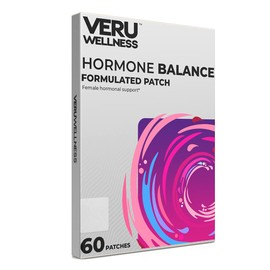 Veru Wellness Hormone Balance Myo Inositol & D-Chiro Inositol Patch - Ovarian, Mensural & Mood Support for Women (60 Patch)