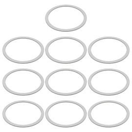 SG Store 10 Stück Edelstahl Unterlegscheiben 29,1 X 33,8 X 0,4 Mm für MTB-Rennrad-Steuersatz-Vorspannungseinstellung Kompatibel mit Hope HS127