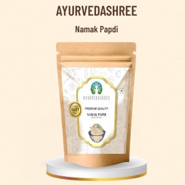 AYURVEDASHREE Namak Papdi 200gm |Jawakhar Papdi | Pearl Ash | Namak Papdi - 200 gm | 100% Natural