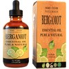 Bergamot Essential Oil (1 oz), Premium Therapeutic Grade, 100% Pure
