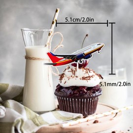 S-Cp-0265Ice Cream Fruit Dessert Cupcake Topper Colorful Glitter Happy Birthday Sensory Pop Game Theme Decor Supplies Baby Shower Boys Girls Birthday Party Decorations