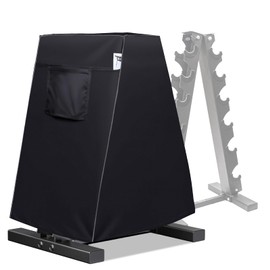 Ddeman Dumbbell Rack Cover, A-Frame Dumbbell Rack Cover, for Home Gym Compact CPA Triangle Dumbbell Racks, A-Frame 6-Storey Dumbbell Racks, Dumbbell A-Rack Cover (cover only)