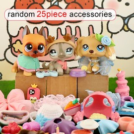 littleshop random 25 pc accessories for lps collection