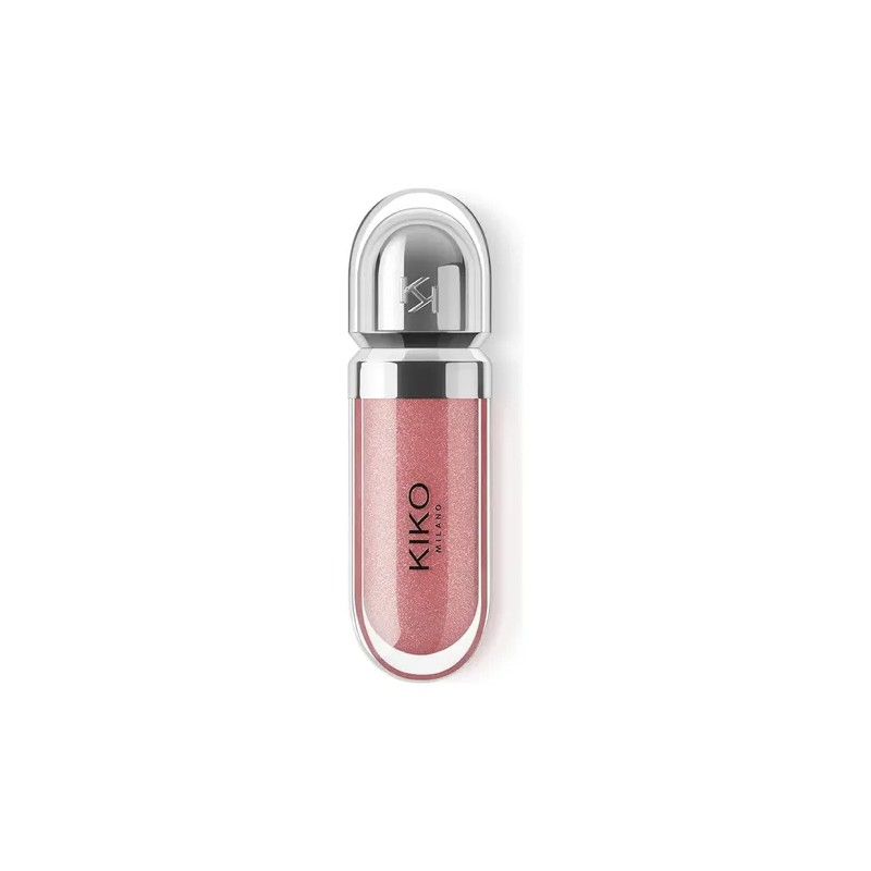 Kiko Milano 3D Hydra Lipgloss Lilás Brillante Perlado Hidratante Voluminizador