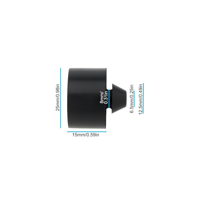 SG Store 2 Pieces 8 mm Motorcycle Seat Bump Stoper