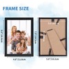 WIFTREY 5x7 Black Picture Frame Bulk 5 x 7 Photo