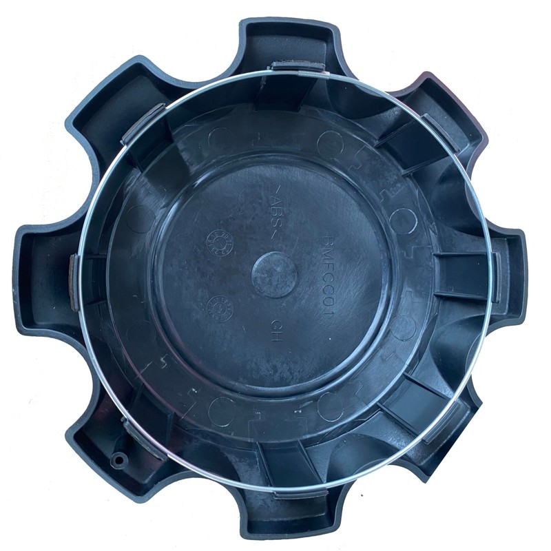 Gloss Black BMFCC01 Wheel Rim Center Hub Cap 83452010F 2PCS