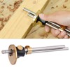 LiebeWH Wheel Marking Gauge Double Blade Woodworking Scriber with Adjustable