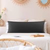 PiccoCasa Hugging Pillow Cover Envelope Microfiber Solid Nordic Long Pillowcase