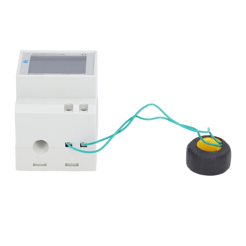 Single Phase Energy Meter Rail Frequency Power Factor Meters Multifunctional