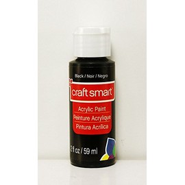 Craft Smart Acrylic Paint 2 Fl.oz. 1 Bottle Black