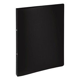Pagna 20901-01 Ring Binder A4 16 mm Polypropylene 2-Ring Mechanism Black