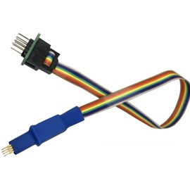 XGOIENZI SOIC8 SOP8 Test Clip Probe Line 208mil for EEPROM 93CXX/25CXX/24CXX Circuit Chip IC Programming on USB Programmer TL866 T48 RT809F RT809H