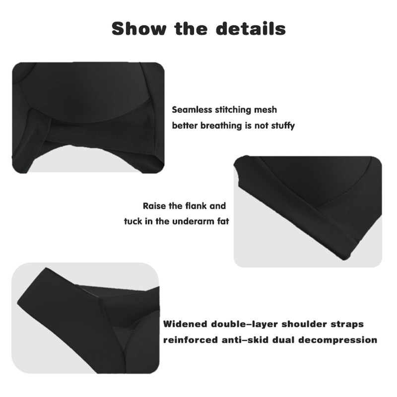 SSKHE Hatme Posture Correction Bra, Seamless Wmbra Original, Comfy Posture