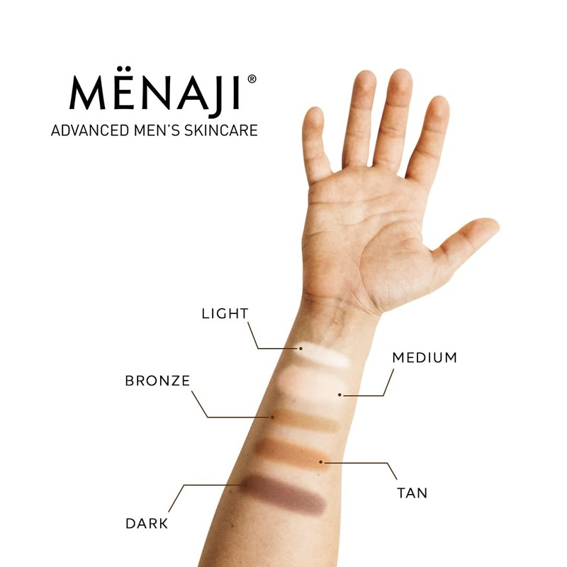 MËNAJI Anti-Shine Powder (HDPV) - Anti-Shine Face Make-Up for Men