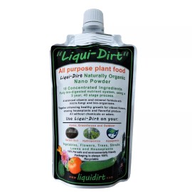 Liqui-Dirt Natural Plant Food Fertilizer All-Purpose NPK Plant Care. 18 Balanced & Blend...