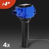A-Premium (Blue) Set of 8 Ignition Coil Pack and Iridium