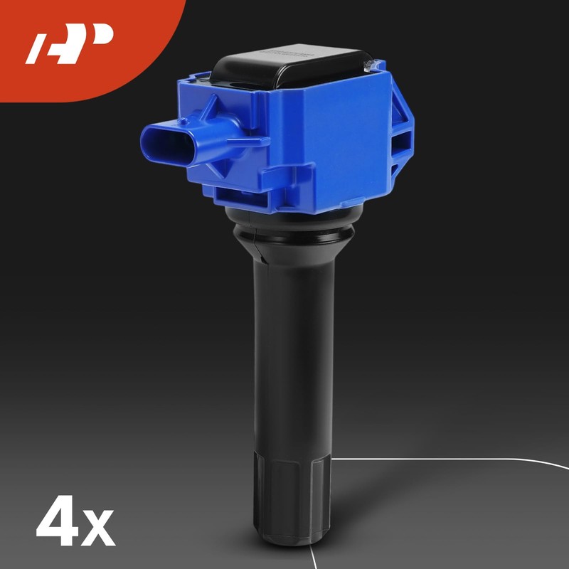 A-Premium (Blue) Set of 8 Ignition Coil Pack and Iridium
