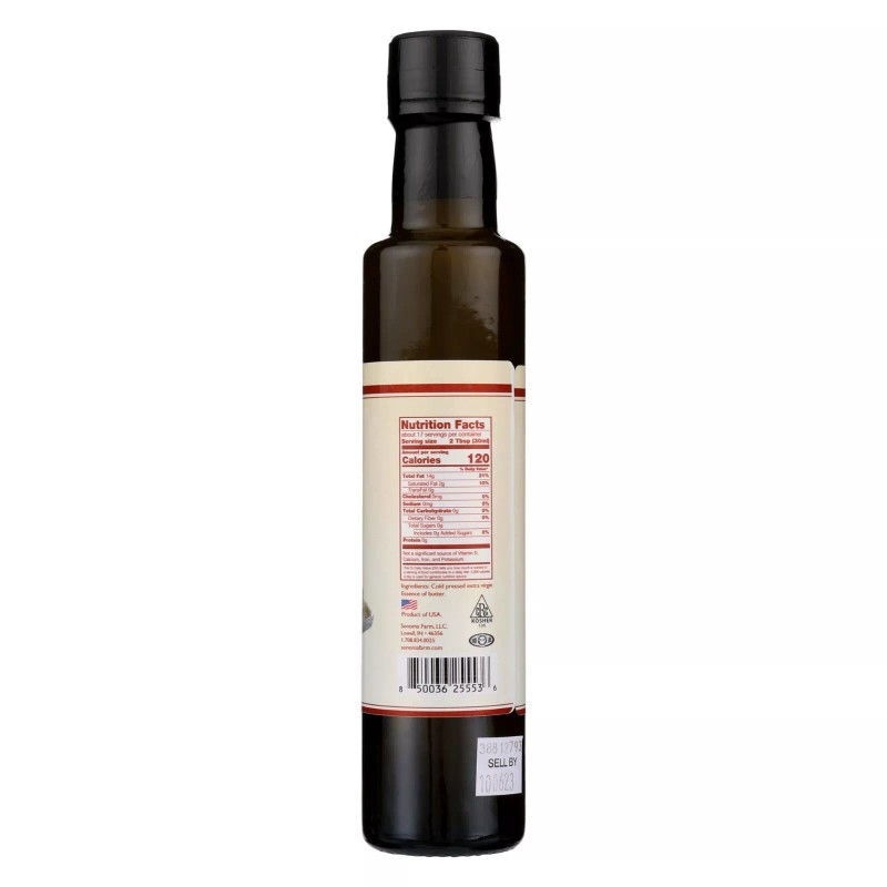 Sonoma Farm Butter Infused Extra Virgin Olive Oil 250ml /
