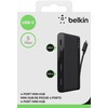 Belkin F4U090btBLK Mini USB-C Hub with Two USB-C and Two