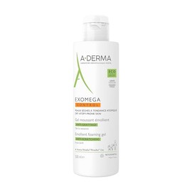 A-DERMA Exomega Control Gel Limpiador Emoliente Piel Atopica Muy Seca, 500 ml