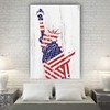 Renditions Gallery Canvas Patriotic Wall Art Paintings & Prints Flag
