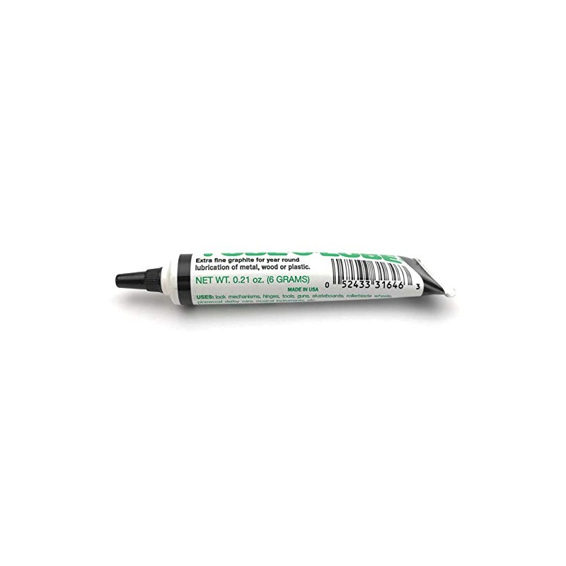 Dry Powdered Graphite Tube-O-Lube for metal wood or plastic