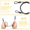 PATIKIL Security Cable 3 ft x 1/8" (3mm), 2Pcs Braided