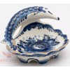 Gzhel Porcelain Caviar server bowl holder plate Sturgeon Acipenser Hand