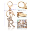 [Looking] Women Keychain Cute Stylish Alphabet Key Ring Pink Initial