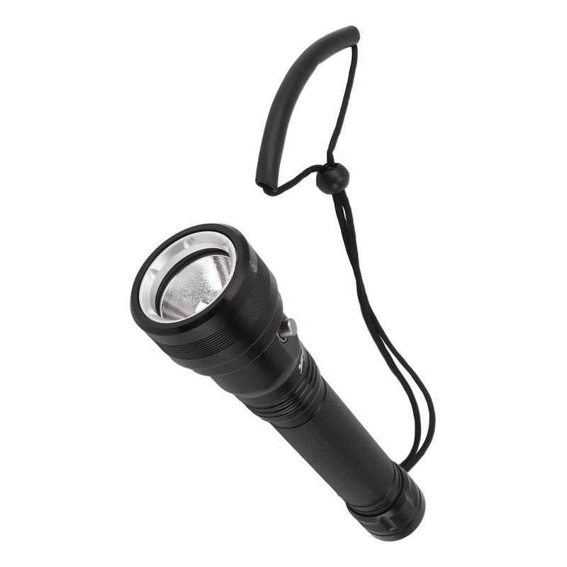 Scuba Diving Flashlight 6000lm IPX8 Waterproof Underwater LED Dive Light