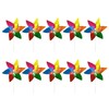 RICISUNG Windmill Set of 10, Gardening, 6 Sheets, 6 Colors,